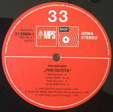 Laden Sie das Bild in den Galerie-Viewer, Red Garland : The Quota (LP, Album)