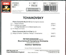 Load image into Gallery viewer, Tchaikovsky* - Peter Donohoe, Nigel Kennedy - Steven Isserlis, Bournemouth Symphony Orchestra, Rudolf Barshai : Piano Concertos 2 & 3 (CD, Comp, RE)