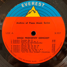 Load image into Gallery viewer, Prokofiev* · Mussorgsky* · Glazounov* · Scriabin* · Rimsky-Korsakov* : Serge Prokofiev Concert (LP, RP)
