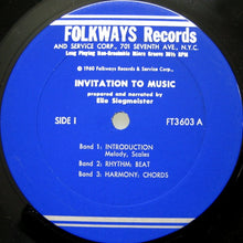 Load image into Gallery viewer, Elie Siegmeister : Invitation To Music (LP)