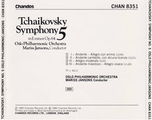 Charger l'image dans la galerie, Tchaikovsky*, Oslo Philharmonic Orchestra*, Mariss Jansons : Symphony 5 In E Minor, Op. 64 (CD, Album)