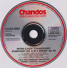Charger l'image dans la galerie, Tchaikovsky*, Oslo Philharmonic Orchestra*, Mariss Jansons : Symphony 5 In E Minor, Op. 64 (CD, Album)