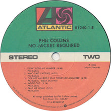 Load image into Gallery viewer, Phil Collins : No Jacket Required (LP, Album, SP )