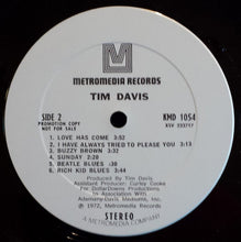 Load image into Gallery viewer, Tim Davis : Pipe Dream (LP, Album, Promo)