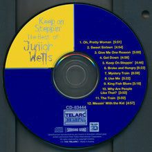 Laden Sie das Bild in den Galerie-Viewer, Junior Wells : Keep On Steppin': The Best Of Junior Wells (CD, Comp, Sur)