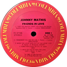 Load image into Gallery viewer, Johnny Mathis : Friends In Love (LP, Album)