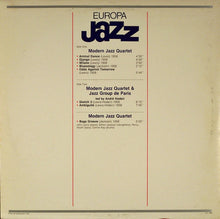 Charger l'image dans la galerie, Modern Jazz Quartet* / John Lewis (2), Milton Jackson*, Percy Heath, Connie Kay : Europa Jazz (LP, Album, Gat)