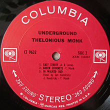 Laden Sie das Bild in den Galerie-Viewer, Thelonious Monk : Underground (LP, Album)