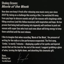 Laden Sie das Bild in den Galerie-Viewer, Shakey Graves : Movie Of The Week (LP, Album, Club, Ltd, Mel)