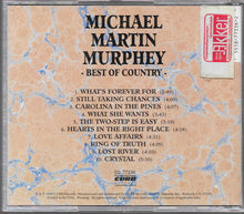 Load image into Gallery viewer, Michael Martin Murphey : Best Of Country (CD, Comp)