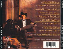 Load image into Gallery viewer, Clint Black : One Emotion (CD, Album)