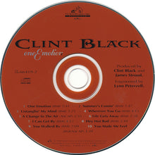 Load image into Gallery viewer, Clint Black : One Emotion (CD, Album)