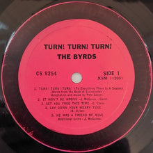 Laden Sie das Bild in den Galerie-Viewer, The Byrds : Turn! Turn! Turn! (LP, Album, RP, Ter)