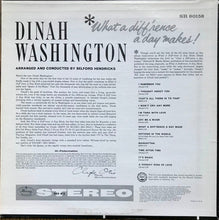 Charger l'image dans la galerie, Dinah Washington : Unforgettable (LP, Album, RE)
