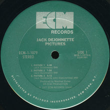 Load image into Gallery viewer, Jack DeJohnette : Pictures (LP)
