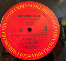 Load image into Gallery viewer, Rosanne Cash : Rhythm And Romance (LP, Album, Pit)