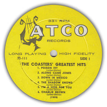 Load image into Gallery viewer, The Coasters : The Coasters' Greatest Hits (LP, Comp, Mono)