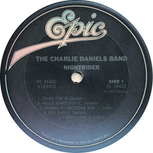 Load image into Gallery viewer, The Charlie Daniels Band : Nightrider (LP, Album, RE, Blu)