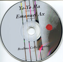 Load image into Gallery viewer, Brahms*, Yo-Yo Ma, Emanuel Ax : Brahms Cello Sonatas (CD, Album)
