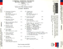 Load image into Gallery viewer, Carreras*, Domingo*, Pavarotti*, Mehta* : The Three Tenors in Concert (CD, Album, Club, RE)