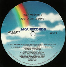 Load image into Gallery viewer, Reba McEntire : Just A Little Love (LP, Album, Glo)