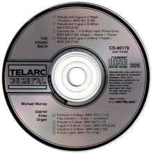 Load image into Gallery viewer, Bach* / Michael Murray (4) : The Young Bach (The Gabriel Kney Organ At The College Of St. Thomas, St. Paul, Minnesota) (CD, Album)
