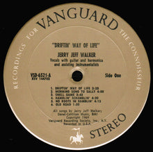 Load image into Gallery viewer, Jerry Jeff Walker : Driftin' Way Of Life (LP, Album)
