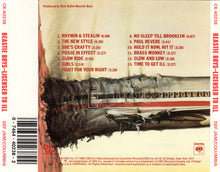 Load image into Gallery viewer, Beastie Boys : Licensed To Ill (CD, Album, Sha)