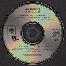 Load image into Gallery viewer, Beastie Boys : Licensed To Ill (CD, Album, Sha)