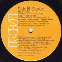 Charger l'image dans la galerie, John Morris & Mel Brooks : Music And Dialogue From Mel Brooks' "The Producers" (LP, Album, RE)