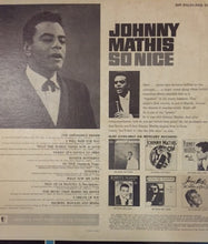 Charger l'image dans la galerie, Johnny Mathis : So Nice (LP, Album, Mono)