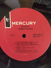 Charger l'image dans la galerie, Johnny Mathis : So Nice (LP, Album, Mono)