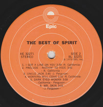 Laden Sie das Bild in den Galerie-Viewer, Spirit (8) : The Best Of Spirit (LP, Comp, San)