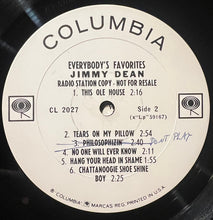 Load image into Gallery viewer, Jimmy Dean : Everybody's Favorite (LP, Album, Mono, Promo)