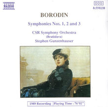 Laden Sie das Bild in den Galerie-Viewer, Borodin* - Stephen Gunzenhauser, CSR Symphony Orchestra (Bratislava)* : Symphonies Nos. 1, 2, And 3 (CD, Album)