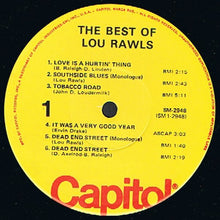 Load image into Gallery viewer, Lou Rawls : The Best Of Lou Rawls (LP, Comp)