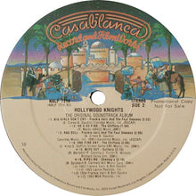 Laden Sie das Bild in den Galerie-Viewer, Various : The Hollywood Knights (The Original Soundtrack Album) (LP, Album, Comp, Promo, Gat)