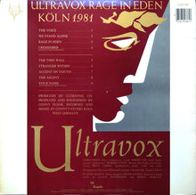 Laden Sie das Bild in den Galerie-Viewer, Ultravox : Rage In Eden (LP, Album)
