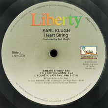 Charger l'image dans la galerie, Earl Klugh : Heart String (LP, Album, RE, Jac)