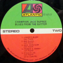 Load image into Gallery viewer, Champion Jack Dupree : Blues From The Gutter (LP, Album, RE, Pre)