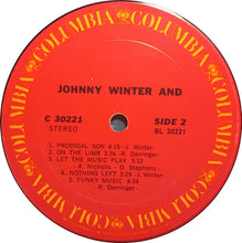 Load image into Gallery viewer, Johnny Winter And : Johnny Winter And (LP, Album, Ter)