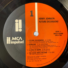 Laden Sie das Bild in den Galerie-Viewer, Henry Johnson : Future Excursions (LP, Album, Aud)