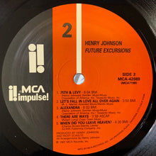 Laden Sie das Bild in den Galerie-Viewer, Henry Johnson : Future Excursions (LP, Album, Aud)