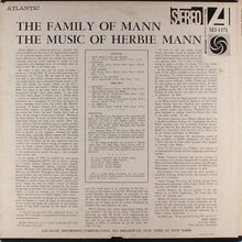Charger l'image dans la galerie, Herbie Mann : The Family Of Mann (The Music Of Herbie Mann) (LP, Album)