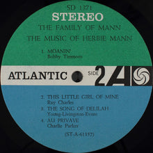 Charger l'image dans la galerie, Herbie Mann : The Family Of Mann (The Music Of Herbie Mann) (LP, Album)