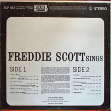 Laden Sie das Bild in den Galerie-Viewer, Freddie Scott (2) : Freddie Scott Sings (LP, Album, Mon)
