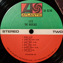 Load image into Gallery viewer, The Rascals : See (LP, Album, SXT)