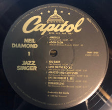 Charger l'image dans la galerie, Neil Diamond : The Jazz Singer (Original Songs From The Motion Picture) (LP, Jac)