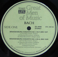 Load image into Gallery viewer, Johann Sebastian Bach : Great Men Of Music (4xLP, Comp + Box)
