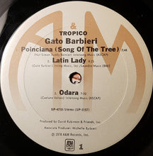 Load image into Gallery viewer, Gato Barbieri : Tropico (LP, Album, Ter)